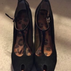 Sam Edelman Black Leather Upper